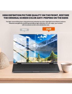 Filtro de Privacidad GUDTEKE 13.3" HD Antirreflectante 2