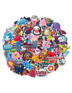 Lote de 30 Encantos de Zapato PVC para Decoración Unisex