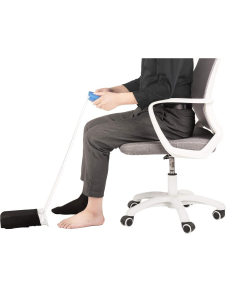 Ayuda para Calcetines COW&COW Mediana 24.9 cm con Mangos de Espuma