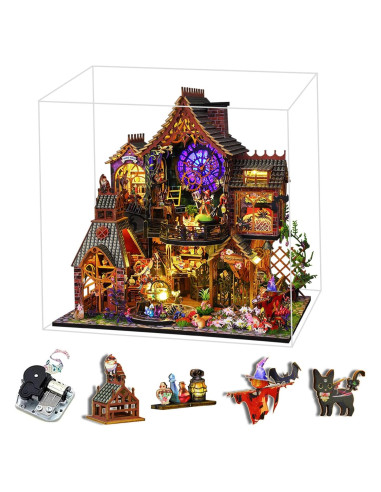 Kit Casa de Muñecas Madera Fifijoy Espíritu Mágico 26x19x27cm