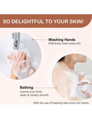 Jabón Hidratante BEE & FLOWER Jazmín 125g - Paquete de 4