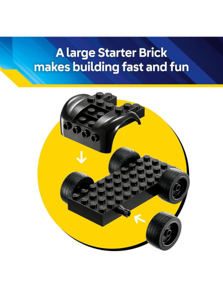 LEGO Batman y Batmóvil vs. Mr. Freeze - Set de Construcción 76301 LEGO Batman y Batmóvil vs. Mr. Freeze - Set de Construcción 76301