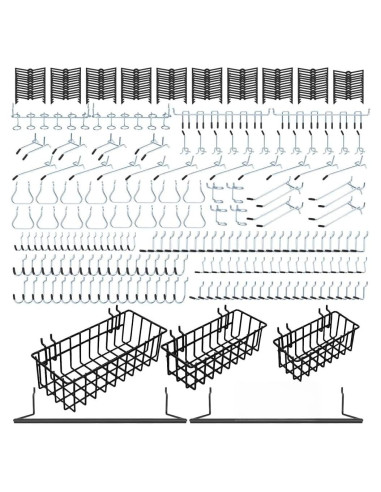 Kit Organizador de Accesorios para Tablero de Clavos Daanxw 310PCS