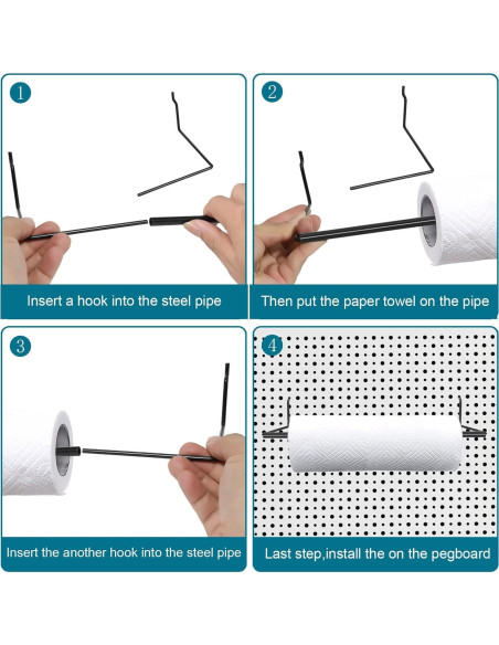 Kit Organizador de Accesorios para Tablero de Clavos Daanxw 310PCS