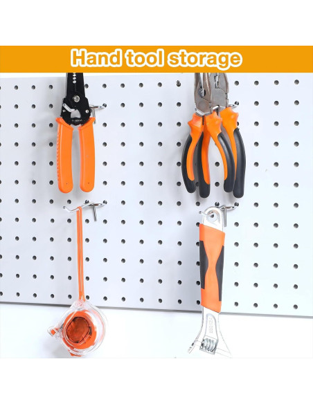 Ganchos para Tablero de Clavos Funrous 100 Piezas Acero Inoxidable