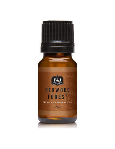 Aceite Aromático Bosque de Secuoya P&J Trading 10ml - Para Velas y Jabones