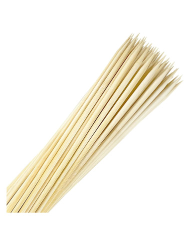 Palitos de S'mores de Bambú CrazyTerra 50 Pcs 44.5 cm