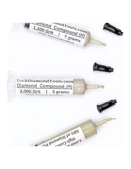 Kit de Pulido de Diamante TechDiamondTools 3 Granos 1050 1500 3000