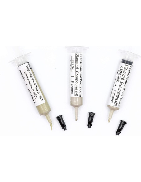 Kit de Pulido de Diamante TechDiamondTools 3 Granos 1050 1500 3000