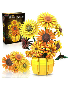 Juego de Construcción de Girasoles Mavo Brix 11002 para Adultos