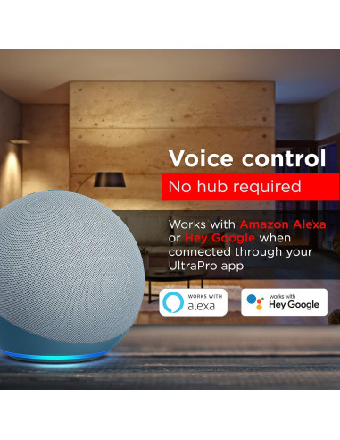 UltraPro Bombilla LED Inteligente Wi-Fi 65W RGB Regulable