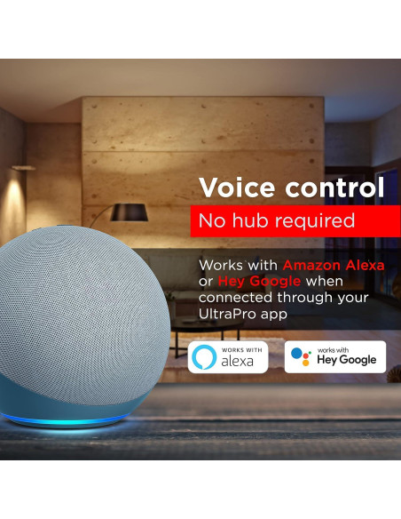 UltraPro Bombilla LED Inteligente Wi-Fi 65W RGB Regulable