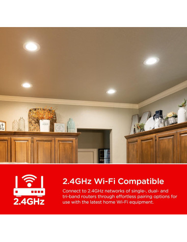 UltraPro Bombilla LED Inteligente Wi-Fi 65W RGB Regulable