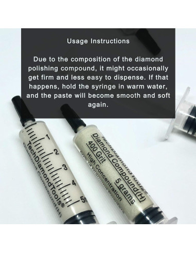 Kit de Pulido de Diamante TechDiamondTools 3 Granos 1050 1500 3000