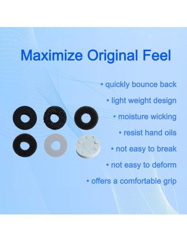 36 Anillos de Precisión MYPUQIAO para Joystick PS4 PS5 Xbox