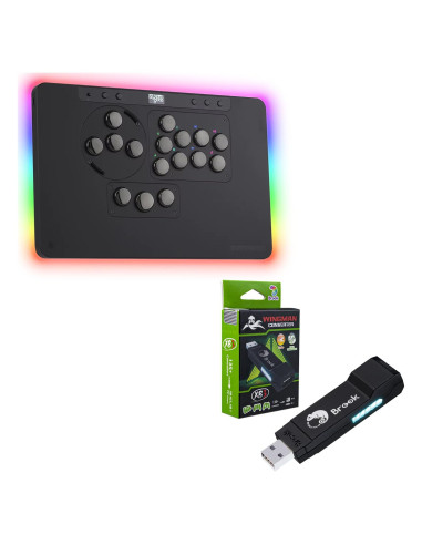 Conjunto de Controladores Arcade Sehawei X1 + Wingman XB 3
