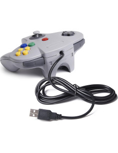 Controlador USB Suily N64 para PC y Raspberry Pi - 1.8m 2