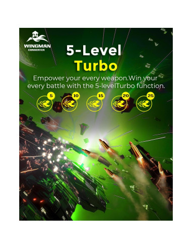 Conjunto de Controladores Arcade Sehawei X1 + Wingman XB 3