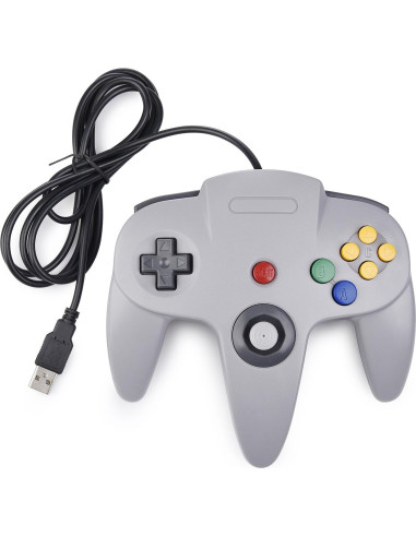 Controlador USB Suily N64 para PC y Raspberry Pi - 1.8m