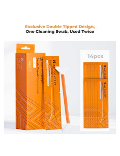 Kit de Limpieza de Sensor K&F Concept 14pcs Doble Punta 16mm 2