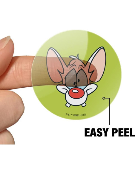 Planificador de Stickers Pinky y Cerebro - 18 Pegatinas 5.08 cm