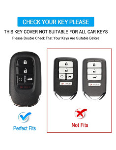 Funda de Llave QBUC para Honda Accord Civic HR-V CR-V 2022-2024 2