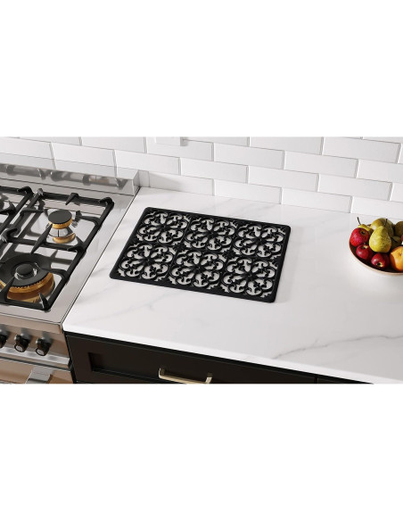 Trivet de Silicona Extra Grande GASARÉ 40.6x30.5cm Negro