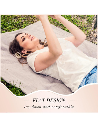 8 Clips de Pelo Planos Obeoby, 2 Estilos, 4 Colores, 10.9 cm