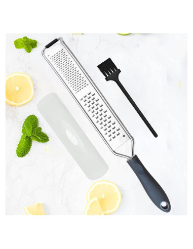 Rallador Zester 2 en 1 Grace & Grind - Acero Inoxidable 40.96 cm