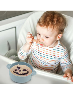 Juego de Cucharas y Tenedores Eascrozn para Bebés 6 Piezas 2
