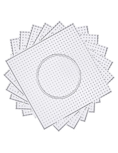 Tableros de Perlas de Fusible H&W 4PCS 14.5x14.5cm