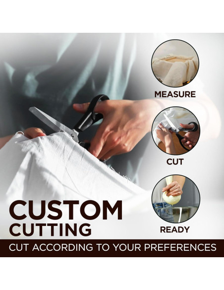 Paño de Queso 100% Algodón Orgánico United Prime 1.4 m