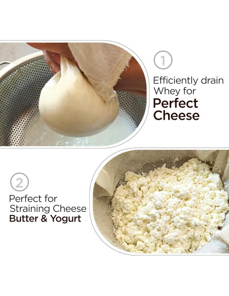 Paño de Queso 100% Algodón Orgánico United Prime 1.4 m