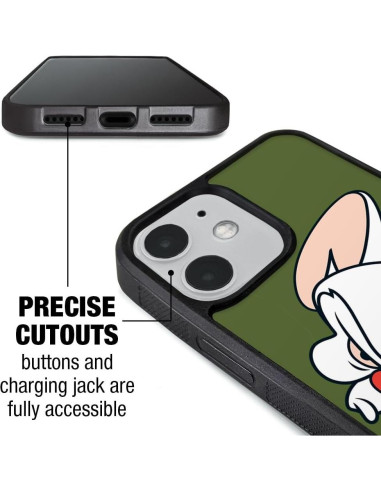 Funda Protectora Slim Fit Pinky & The Brain para iPhone 12 Pro