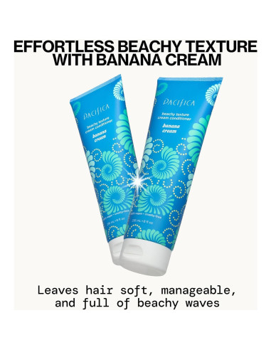 Acondicionador Texturizante Pacifica Crema de Plátano 245g