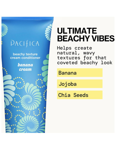 Acondicionador Texturizante Pacifica Crema de Plátano 245g