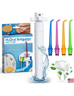Consejos de Reemplazo H2Oral Irrigator - Set de 4 Colores 2