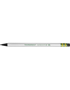 Lápiz Mecánico Ticonderoga Sensematic 0.7mm Plata - 2 Unidades 2