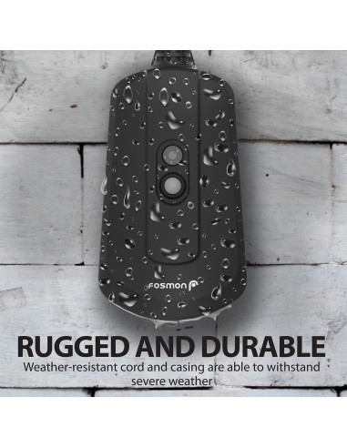 Enchufe Control Remoto Inalámbrico Fosmon 3 Salidas 30m