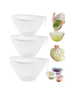 Gasa para colar Tendiren - 3 Pzs, 3 Tamaños, Nailon Reutilizable