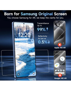 Protector de Pantalla Anti Reflectante YWXTW para Samsung S25 Ultra 2