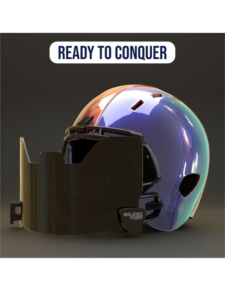 Visera de Fútbol Solstice Fusion FV-111 Antivaho UV Resistente