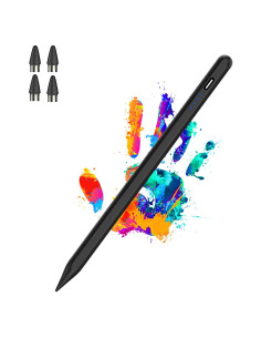 Lápiz Estilográfico Activo Luntak para iPad y Smartphone Negro