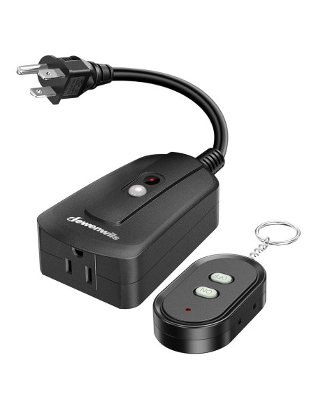 Enchufe Remoto Inalámbrico Dewenwils para Exterior 15A