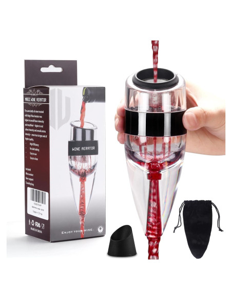 Aerador de Vino D&Slifei Modelo DS-100 - Mejora Sabores Rápido