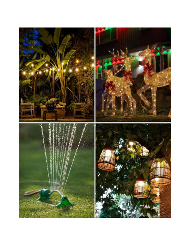 Enchufe de Control Remoto DEWENWILS para Exterior 15A 100FT