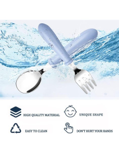 Set de Utensilios para Niños Pimoys 12 Piezas Acero Inoxidable 2