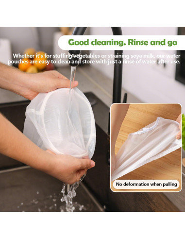 Bolsa de Tela para Colar Leche de Nueces Slodki - 3 Unidades S