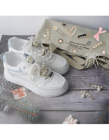 32 Encantos para Zapatillas DIY - Accesorios de Moda para Mujeres