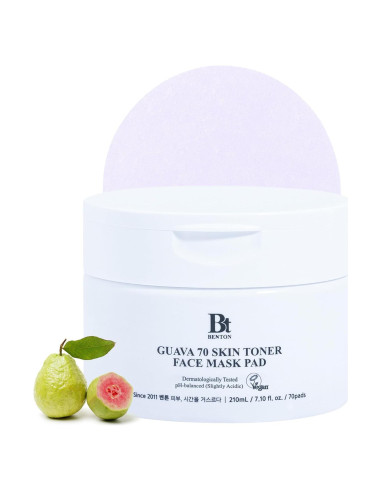 Mascarilla Facial Benton Guayaba 70 Pads Hidratantes